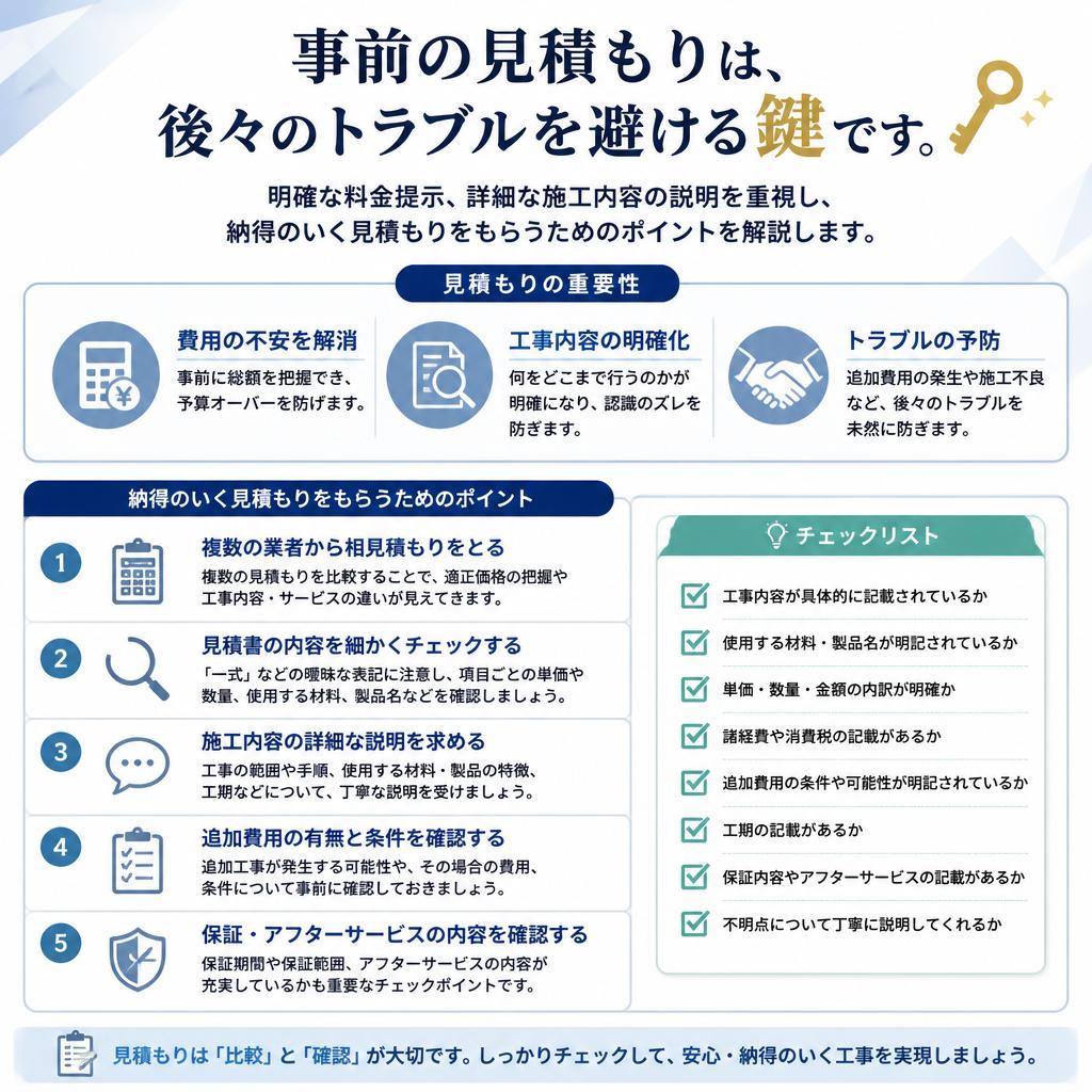 見積もりの重要性