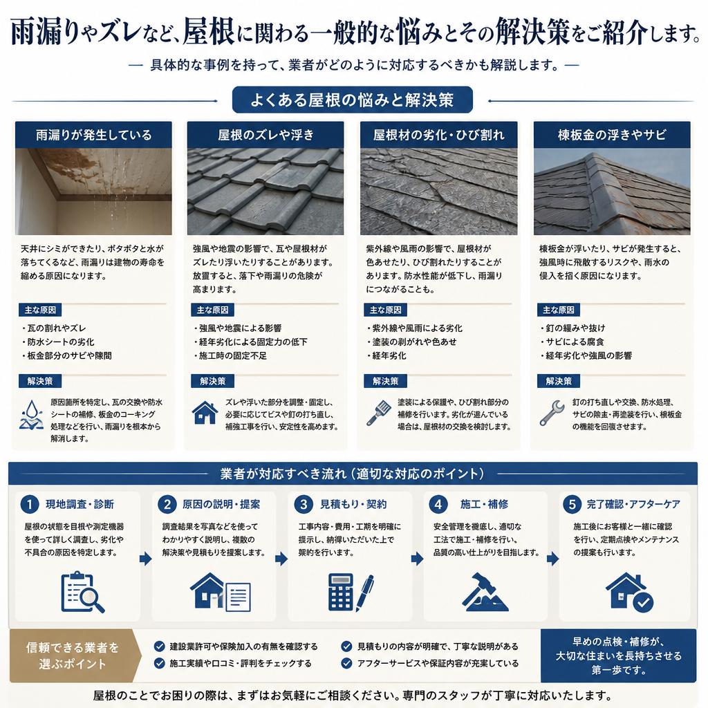 よくある悩みとその解決策